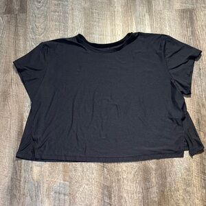 Old Navy Women's Charcoal Short Sleeve Tee